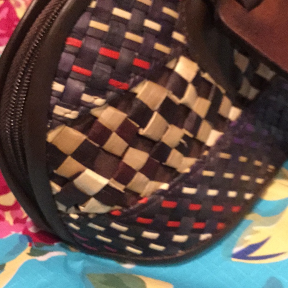 Boho woven purse bag farmhouse farmer’s market spring valentine day brunch chic - Picture 7 of 7